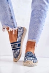 Klasyczne Espadryle Niebieskie Warm Time