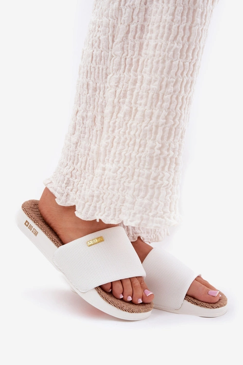 Klapki Damskie Big Star RR274A103 Białe