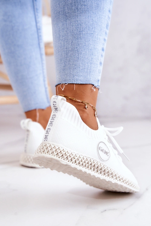 Damskie Sportowe Buty GOE JJ2N4151 Białe