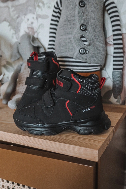 Dziecięce Buty Trekkingowe Big Star II374097 Czarne