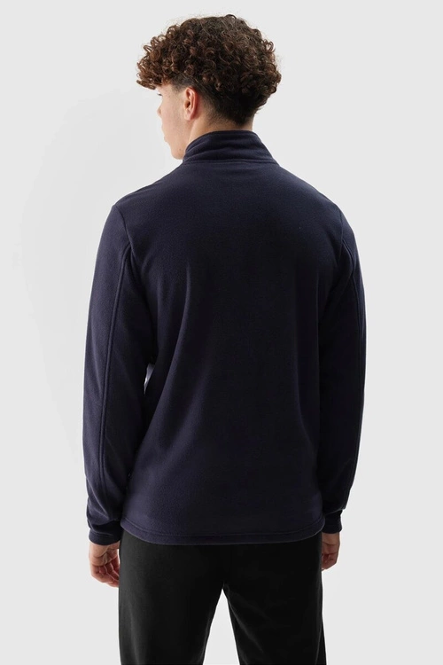 Polar 4F Męski Ze Stójką Regular 4FAW23TFLEM122-30S Granatowy