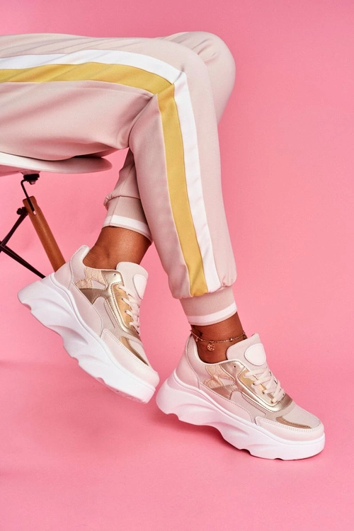 Sportowe Damskie Buty Beżowe Dallas