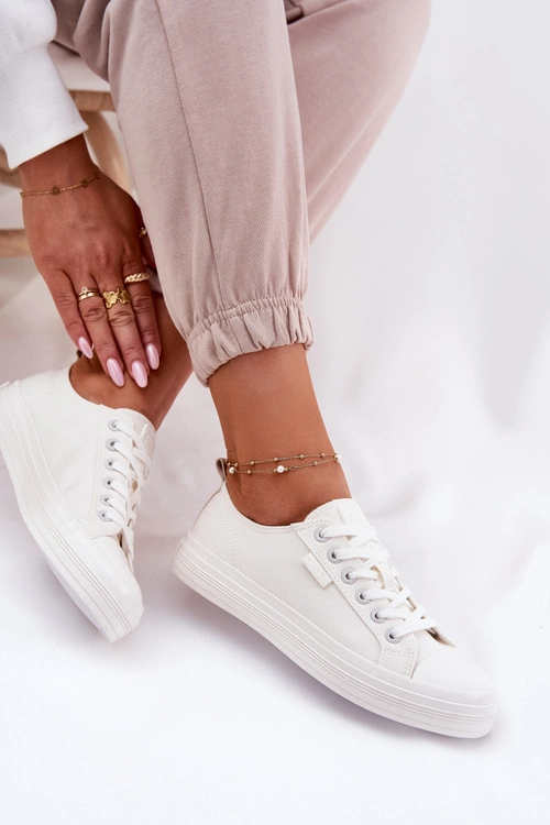 Trampki Damskie Big Star RR274730 Białe