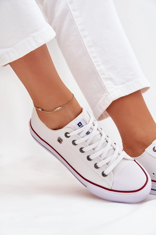 Trampki Damskie Niskie Big Star DD274A232 Białe