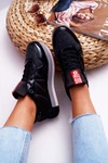 Damskie Sportowe Obuwie Big Star Czarne EE274721
