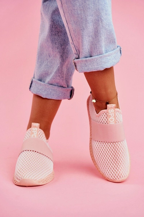 Damskie Sportowe Obuwie Wsuwane Lekkie Różowe La Fiesta