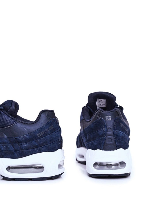 Sportowe Męskie Buty Big Star Granatowe FF174299