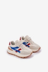 Sneakersy Dziecięce Na Rzep Beżowe Savilia