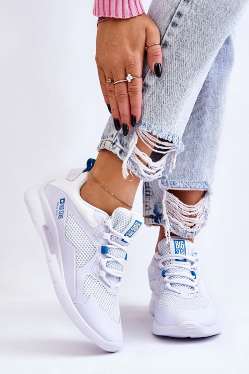 Damskie Buty Sportowe Sneakersy Big Star LL274373 Białe