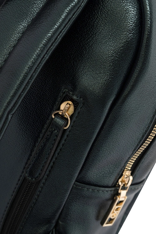 Damski Skórzany Plecak NOBO NBAG-R3083-C008 Ciemnozielony