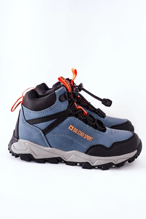 Dziecięce Buty Trekkingowe Big Star GG374048 Granatowe