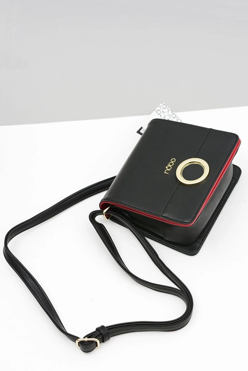 Nobo Damska Mała Czarna Torebka Listonoszka