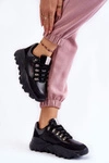 Damskie Sneakersy Na Platformie Cross Jeans KK2R4073C Czarne