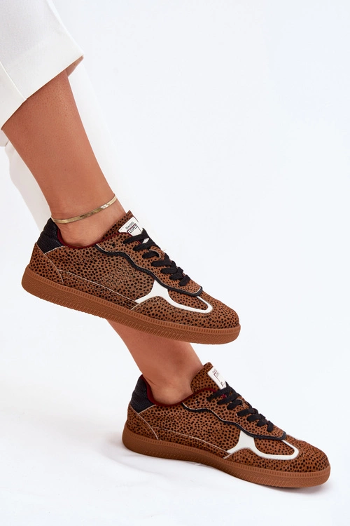 Sneakersy Damskie Daniel Lopez Just Dare SS2D4016 Camel