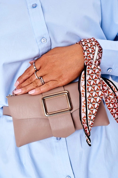 Mała Torebka Nerka 2w1 Bruno Rossi Beżowa