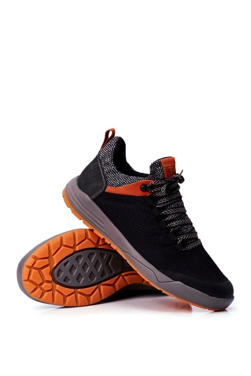 Sportowe Obuwie Męskie Big Star Czarne FF174279