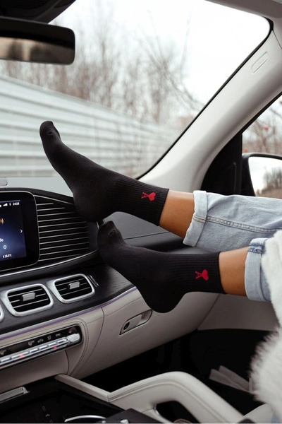 Skarpetki Damskie Amor Czarne