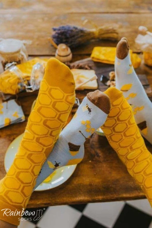 Skarpetki Rainbow Socks Miód W Słoiku 2 Pary