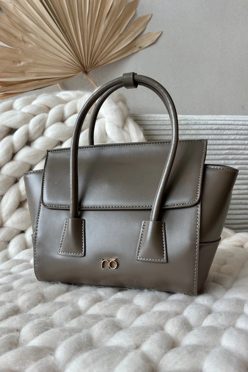 Mała Torebka Kuferek NOBO BAG5800-M19 Szara