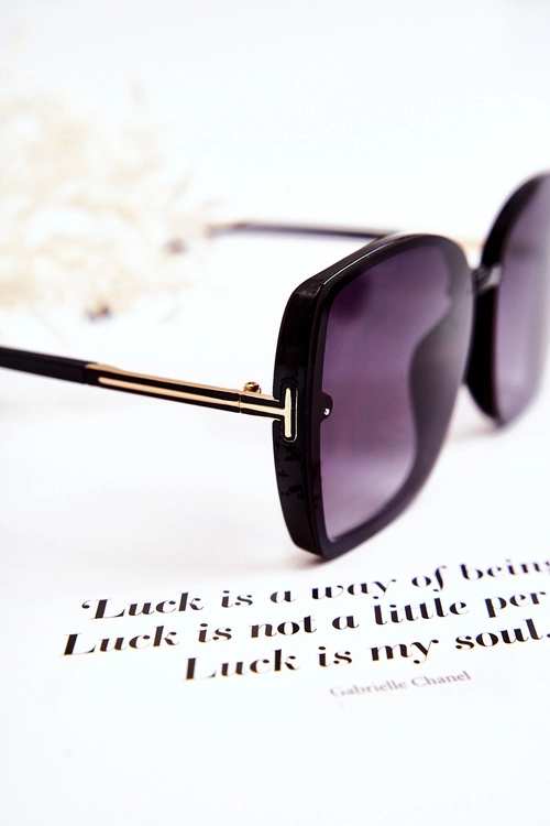 Klasyczne Okulary Przeciwsłoneczne V160023 Czarne