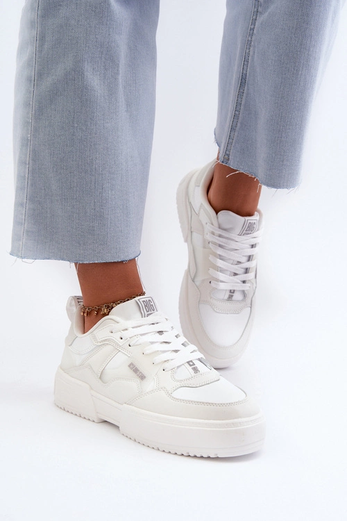Sneakersy Damskie Big Star NN274357 Memory Foam System Białe
