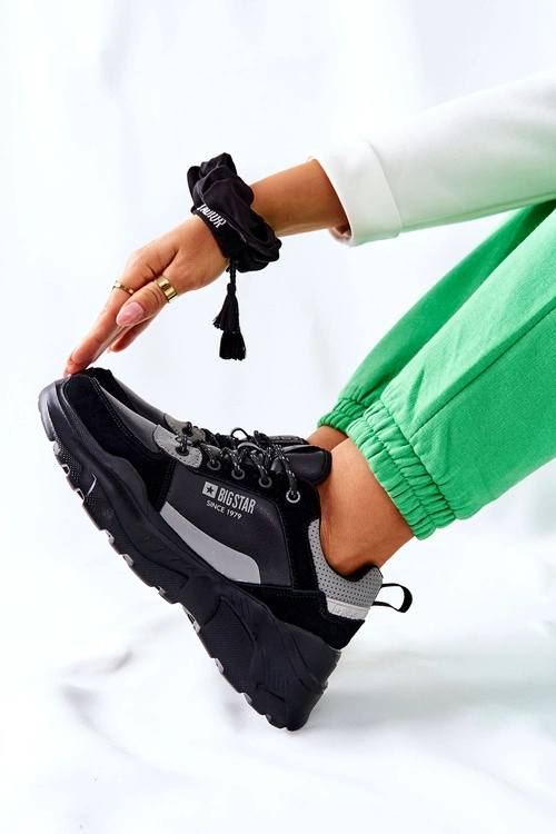 Sportowe Buty Sneakersy Big Star II274285 Czarne