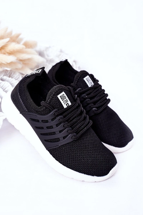 Dziecięce Sportowe Buty Sneakersy Big Star HH374216 Czarne