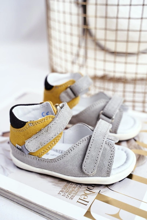 Dziecięce Sandałki Profilaktyczne Mini First Steps BARTEK W-71266