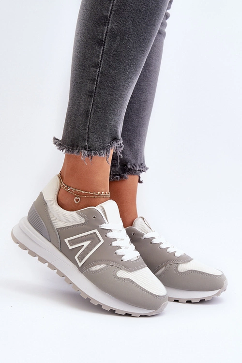 Damskie Sneakersy Buty Sportowe Szare Daisee