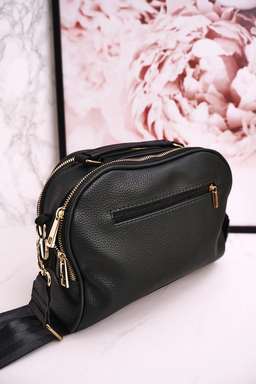 Torebka Listonoszka Kuferek LAURA BIAGGI Butelkowa Zieleń