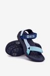 Sandały Dziecięce Na Rzepy Big Star RR374520 Granatowe