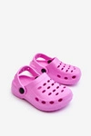 Klapki Dziecięce Piankowe Kroksy Różowe Lucas