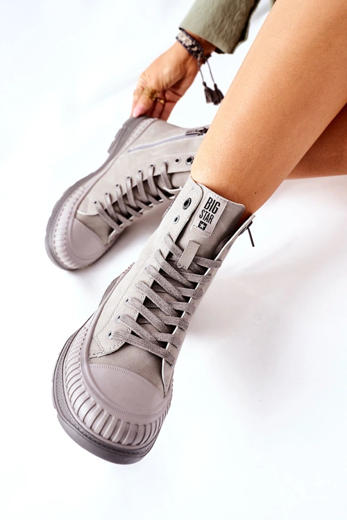 Damskie Trapery Big Star II274350 Szare