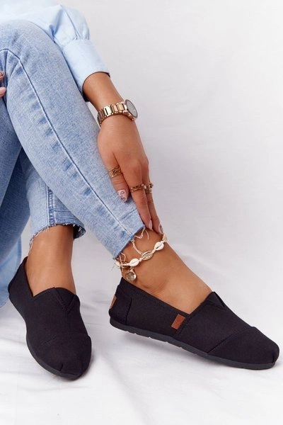 Damskie Espadryle Czarne After Hours
