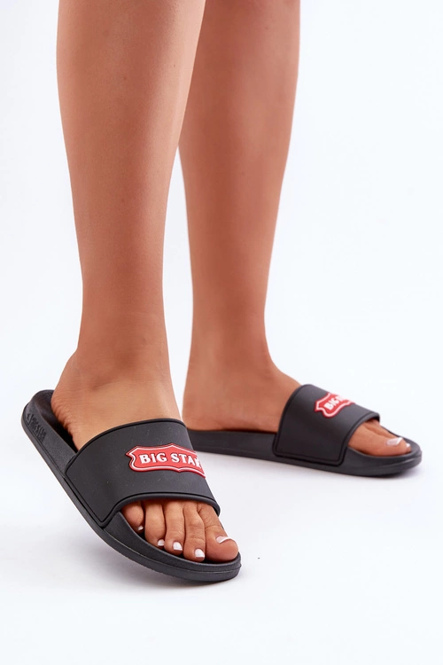 Klapki Damskie Big Star OO274038 Czarne