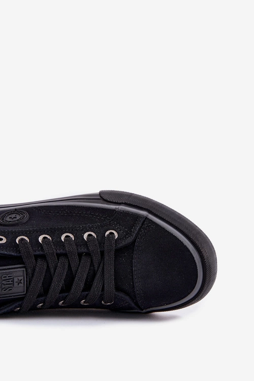 Trampki Męskie Materiałowe Big Star RR174338 Czarne