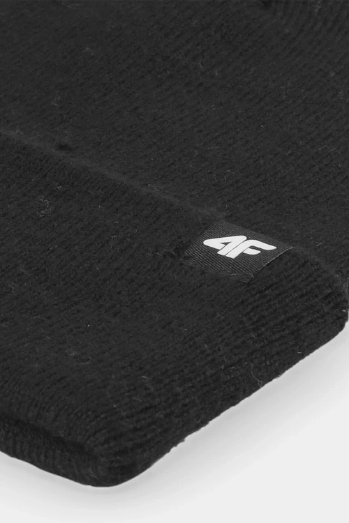 Czapka Zimowa 4F 4FAW23ACAPU321-20S Czarna