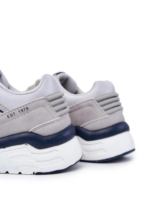 Męskie Sneakersy Big Star JJ174276 Szare