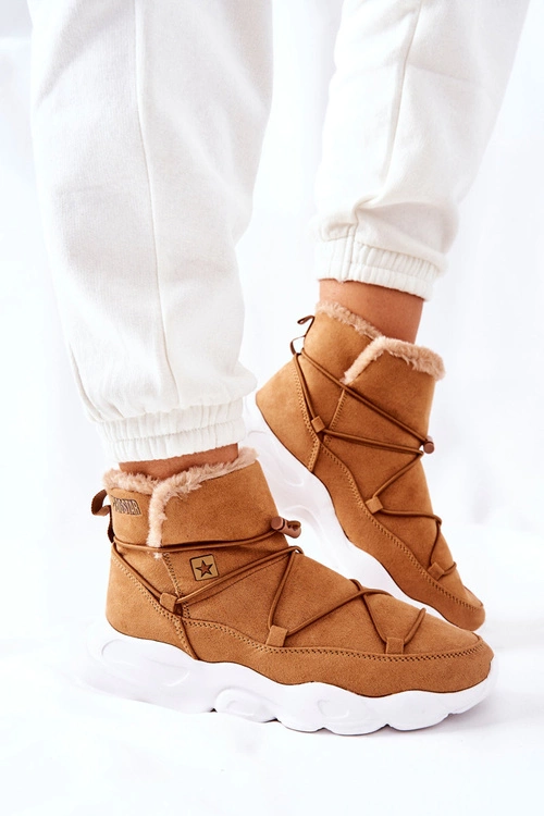 Śniegowce Ocieplane Big Star II274266 Camel