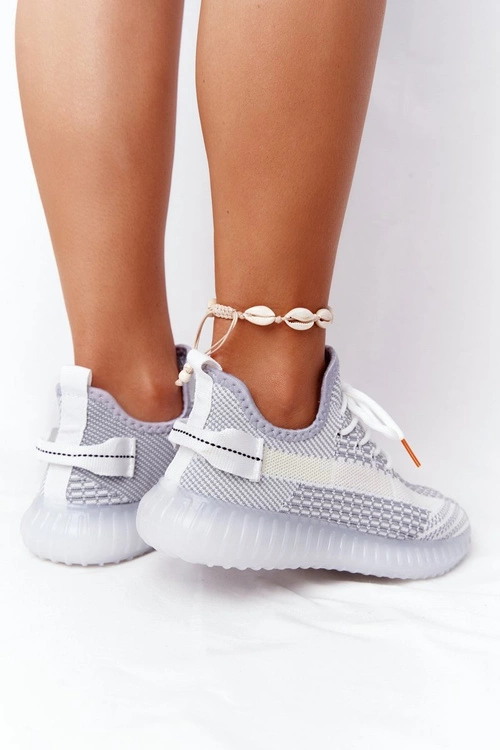 Damskie Sportowe Buty Na Gumowej Podeszwie Szare Freestyler