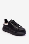 Damskie Buty Sportowe GOE LL2N4012 Czarno-Srebrne