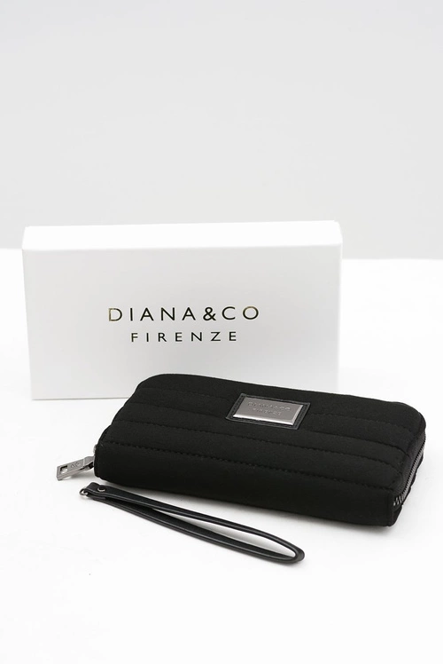 Duży Czarny Damski Portfel