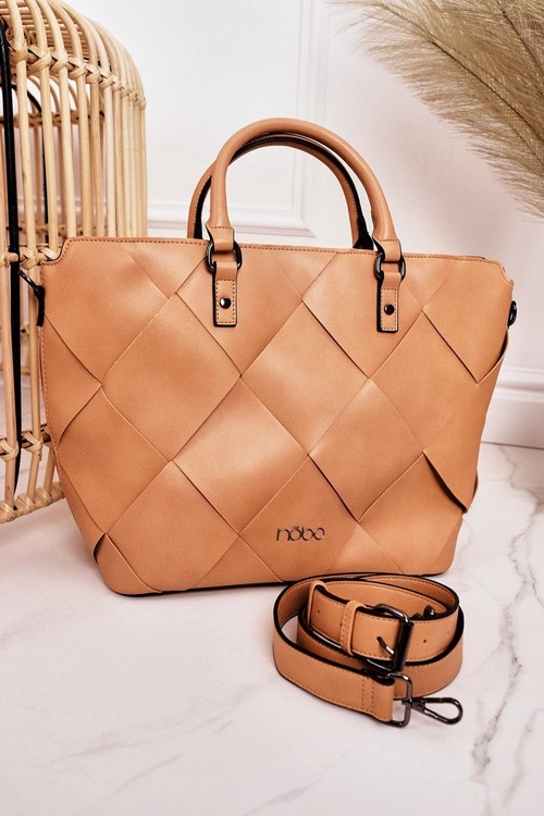 Damska Torba Shopper NOBO NBAG-K1250 Beżowa