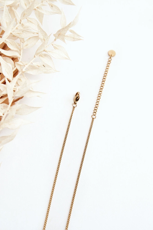 Damski Łańcuszek Ze Stali Nierdzewnej Złoty