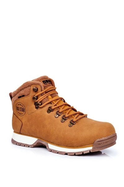 Trekkingowe Męskie Buty Big Star Outdoor Camel GG174402