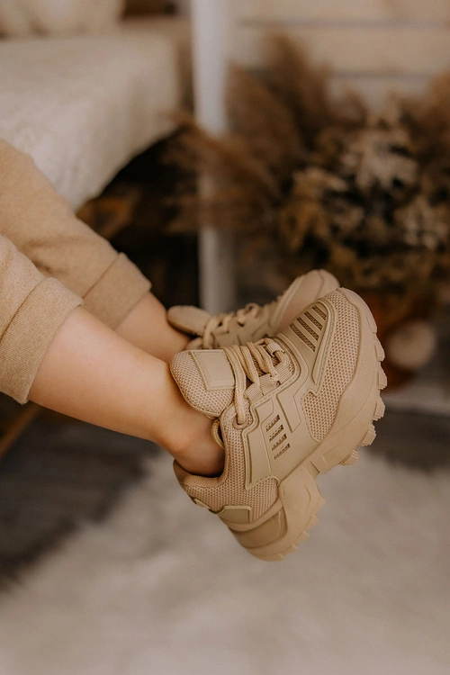 Dziecięce Sneakersy Beżowe Freak Out