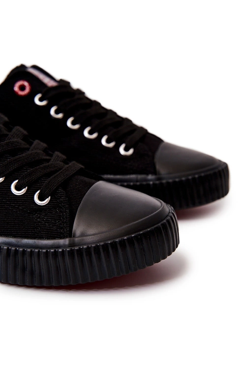 Klasyczne Męskie Trampki Cross Jeans JJ1R4032C Czarne