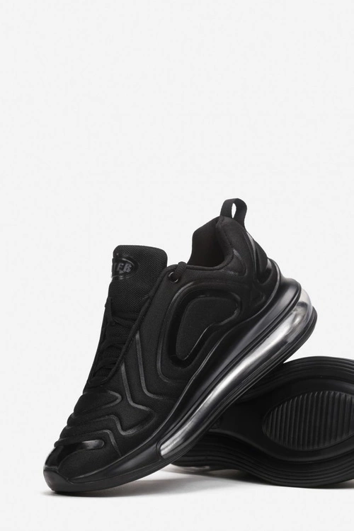 Damskie Sportowe Buty Sneakersy Czarne Rapter