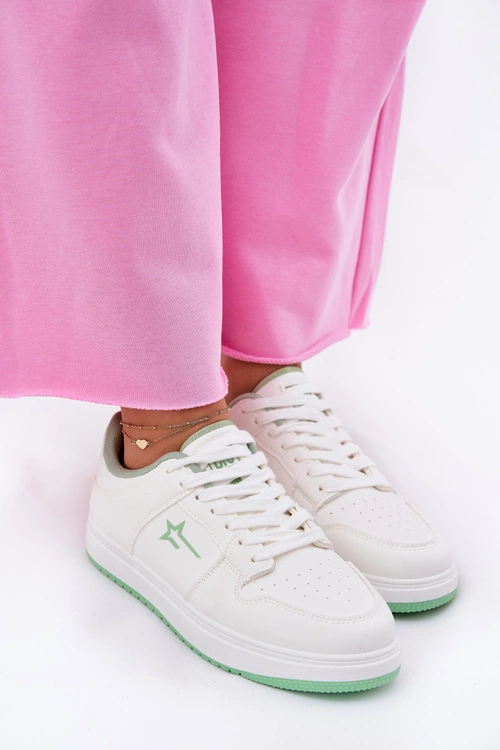 Sneakersy Damskie Big Star RR274A246 HI-POLY SYSTEM Białe