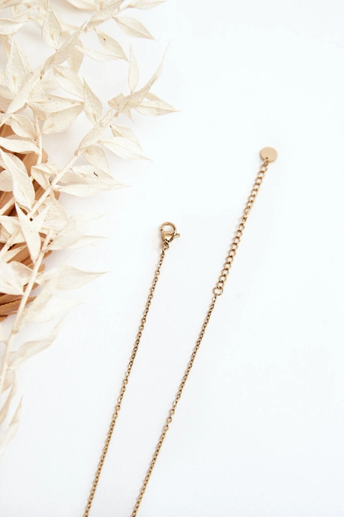 Damski Łańcuszek Z Literką V Złoty